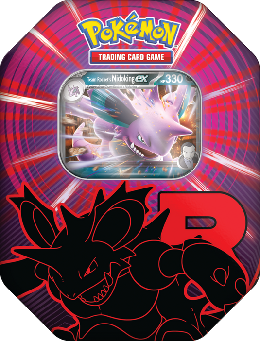 Team Rocket's Ex Tin